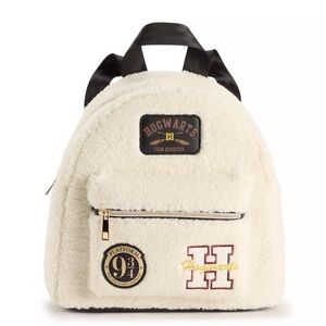 NWOT Sherpa Harry Potter Hogwarts Mini Backpack Wizarding World